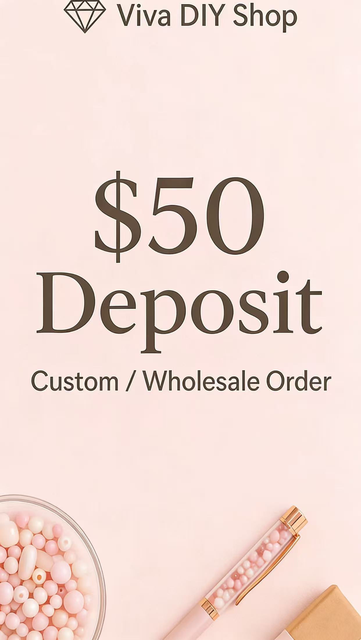 Live Deposit Payment Link – $50